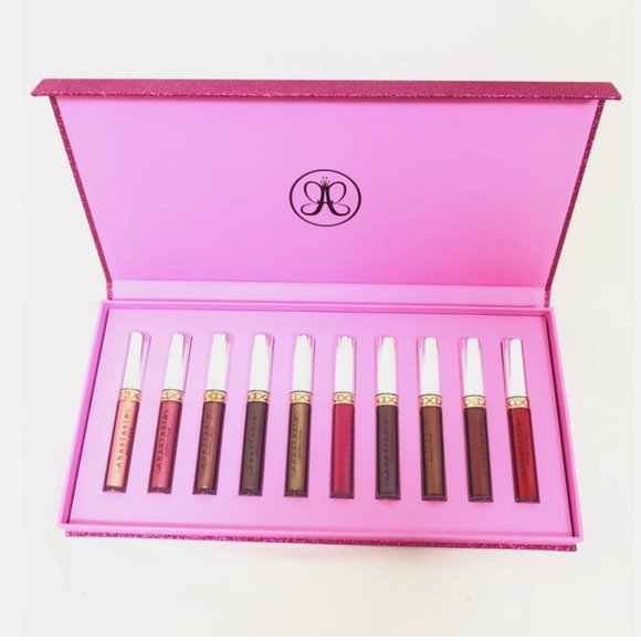 NIB Anastasia Limited Edition Liquid Lipstick Vault $100 - Picture 12 of 17